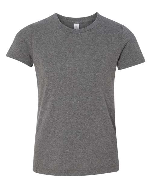 BELLA+CANVAS Youth Heather CVC Tee