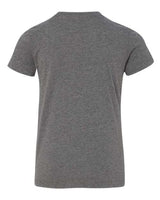 BELLA + CANVAS Youth Boy's Heather CVC Tee