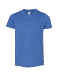 BELLA + CANVAS Youth Boy's Heather CVC Tee