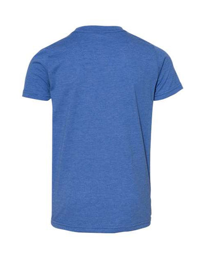 BELLA+CANVAS Youth Heather CVC Tee