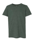 BELLA + CANVAS Youth Boy's Heather CVC Tee