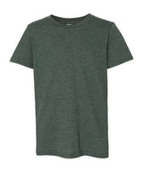 BELLA + CANVAS Youth Boy's Heather CVC Tee