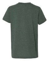 BELLA + CANVAS Youth Boy's Heather CVC Tee