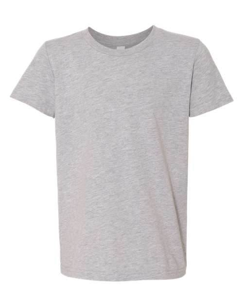 BELLA+CANVAS Youth Heather CVC Tee