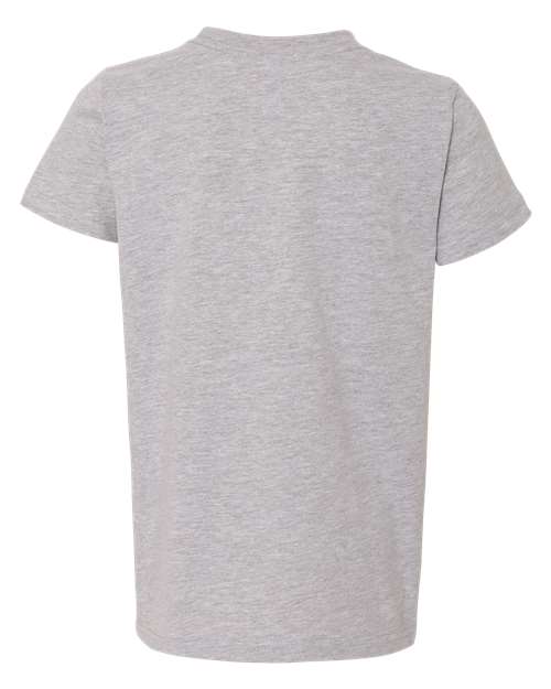BELLA + CANVAS Youth Boy's Heather CVC Tee