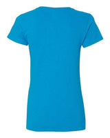 Gildan Women's Heavy Cotton 100% Cotton V-Neck T-Shirt 5V00L