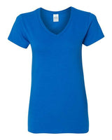 Gildan Women's Heavy Cotton 100% Cotton V-Neck T-Shirt 5V00L