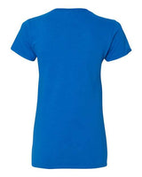 Gildan Women's Heavy Cotton 100% Cotton V-Neck T-Shirt 5V00L