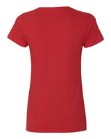 Gildan Women's Heavy Cotton 100% Cotton V-Neck T-Shirt 5V00L