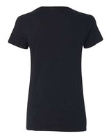Gildan Women's Heavy Cotton 100% Cotton V-Neck T-Shirt 5V00L