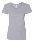 Gildan Women's Heavy Cotton 100% Cotton V-Neck T-Shirt 5V00L