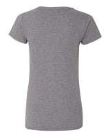 Gildan Women's Heavy Cotton 100% Cotton V-Neck T-Shirt 5V00L