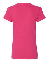 Gildan Women's Heavy Cotton 100% Cotton V-Neck T-Shirt 5V00L