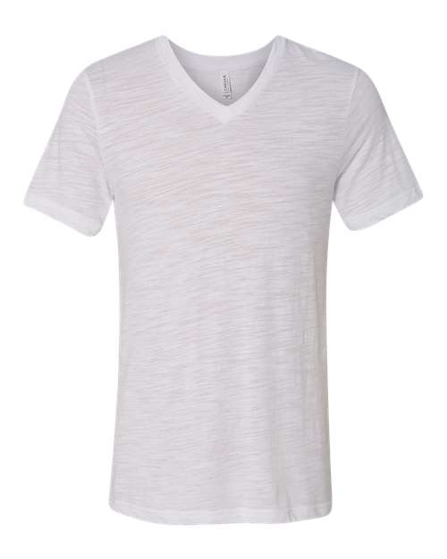 BELLA + CANVAS Unisex Textured Jersey V-Neck Tee BELLA + CANVAS