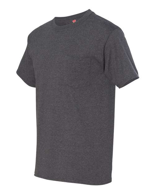 Hanes Men's Beefy 100% Cotton T-Shirt with Pocket Hanes