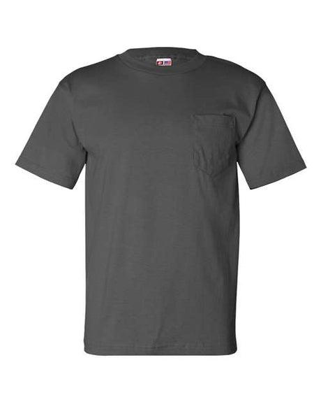 Bayside Men's USA-Made T-Shirt with a Pocket Bayside