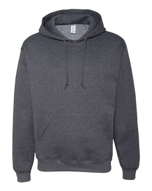 Jerzees Men's SUPER SWEATS NuBlend - Pullover Hooded Sweatshirt. 4997M Jerzees