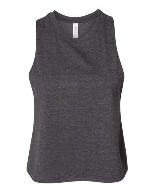 BELLA + CANVAS Women's Racerback Cropped Tank. BC6682