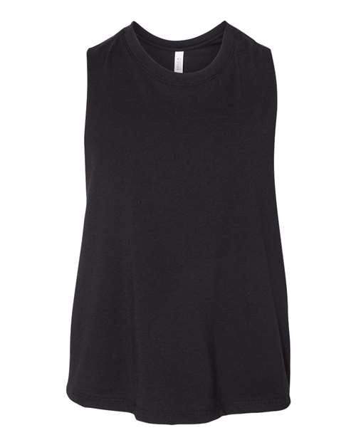 BELLA + CANVAS Women's Racerback Cropped Tank. BC6682
