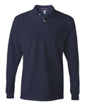 JERZEES Men's SpotShield 50/50 Long Sleeve Polo JERZEES