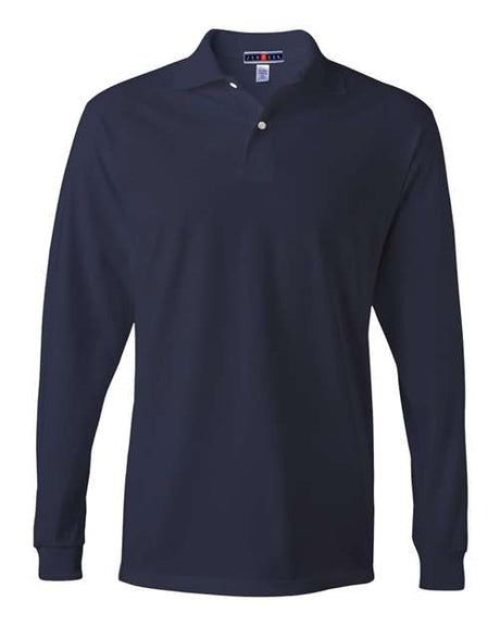 JERZEES Men's SpotShield 50/50 Long Sleeve Polo JERZEES
