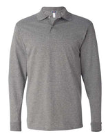 JERZEES Men's SpotShield 50/50 Long Sleeve Polo JERZEES