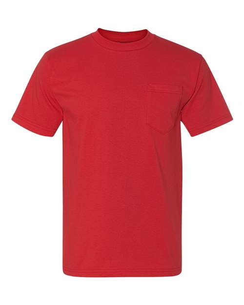 Bayside Men's Union-Made T-Shirt with a Pocket Bayside