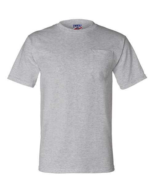 Bayside Men's Union-Made T-Shirt with a Pocket Bayside