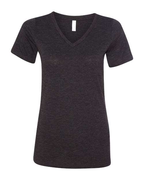 BELLA + CANVAS Women's Relaxed Triblend V-Neck Tee