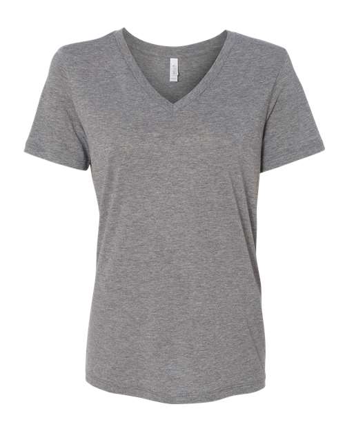 BELLA + CANVAS Women's Relaxed Triblend V-Neck Tee