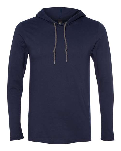 Gildan Men's Softstyle® Lightweight Hooded Long Sleeve T-Shirt Gildan