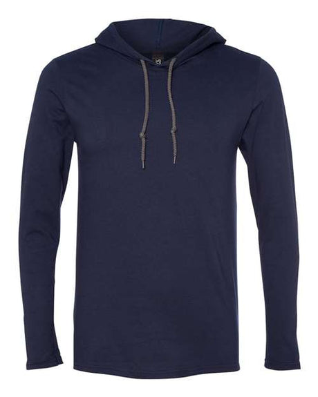 Gildan Men's Softstyle® Lightweight Hooded Long Sleeve T-Shirt Gildan