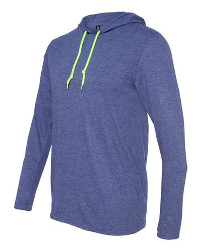 Gildan Men's Softstyle® Lightweight Hooded Long Sleeve T-Shirt