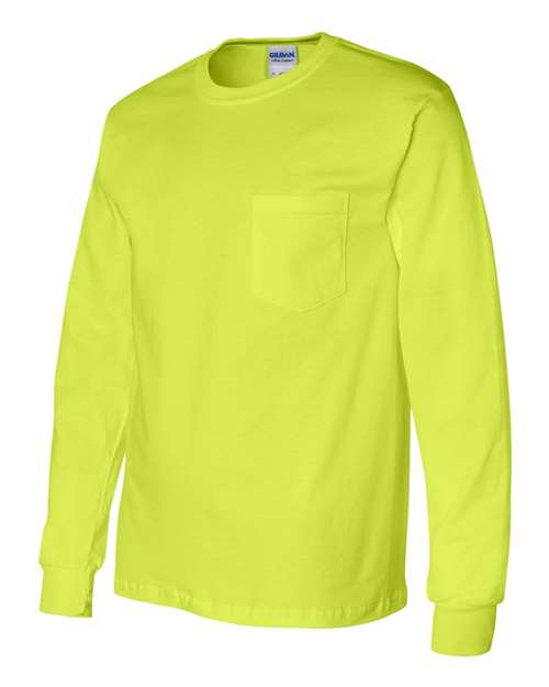 Gildan - Ultra Cotton® Long Sleeve Pocket T-Shirt Gildan