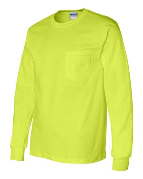Gildan - Ultra Cotton® Long Sleeve Pocket T-Shirt Gildan