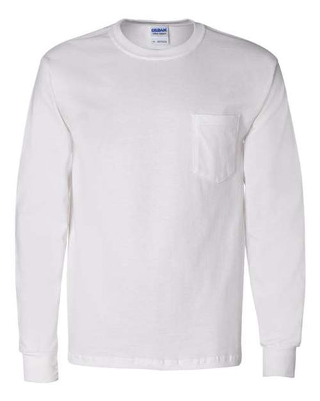Gildan - Ultra Cotton® Long Sleeve Pocket T-Shirt Gildan