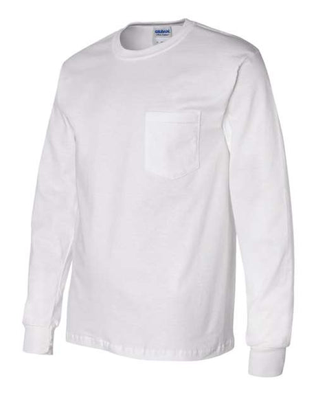Gildan - Ultra Cotton® Long Sleeve Pocket T-Shirt Gildan