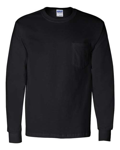 Gildan - Ultra Cotton® Long Sleeve Pocket T-Shirt Gildan