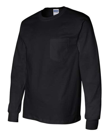 Gildan - Ultra Cotton® Long Sleeve Pocket T-Shirt Gildan