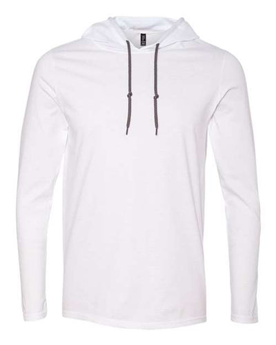 Gildan Men's Softstyle® Lightweight Hooded Long Sleeve T-Shirt