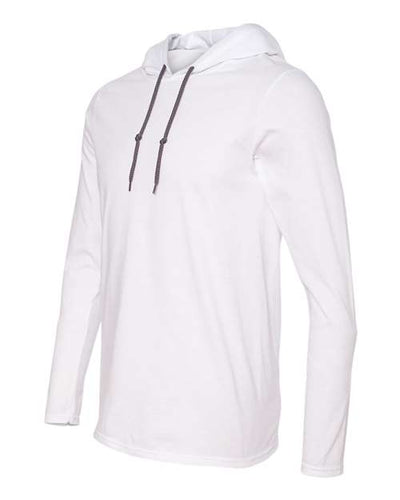 Gildan Men's Softstyle® Lightweight Hooded Long Sleeve T-Shirt