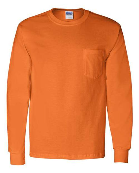 Gildan - Ultra Cotton® Long Sleeve Pocket T-Shirt Gildan