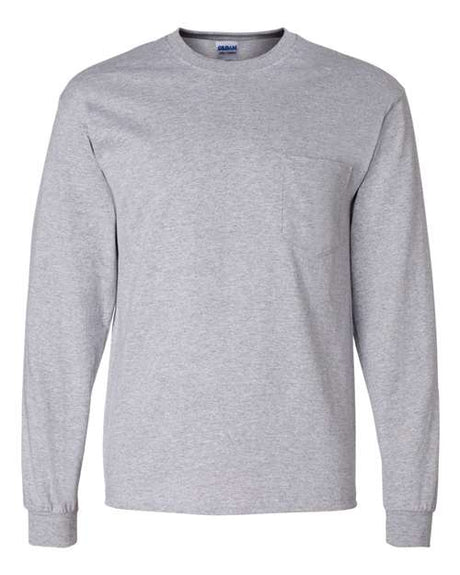 Gildan - Ultra Cotton® Long Sleeve Pocket T-Shirt Gildan