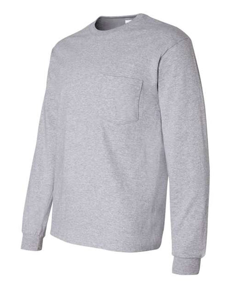 Gildan - Ultra Cotton® Long Sleeve Pocket T-Shirt Gildan
