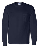 Gildan - Ultra Cotton® Long Sleeve Pocket T-Shirt Gildan