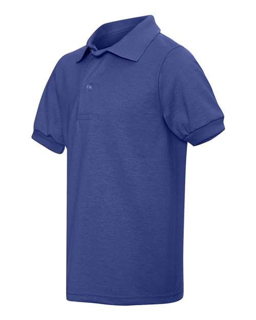 Jerzees Youth SpotShield 50/50 Polo JERZEES