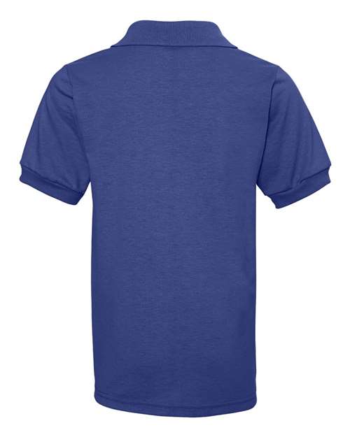 Jerzees Youth SpotShield 50/50 Polo JERZEES