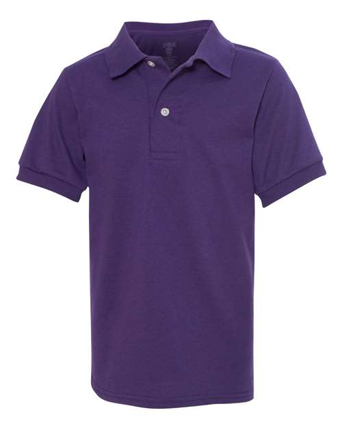 Jerzees Youth SpotShield 50/50 Polo JERZEES