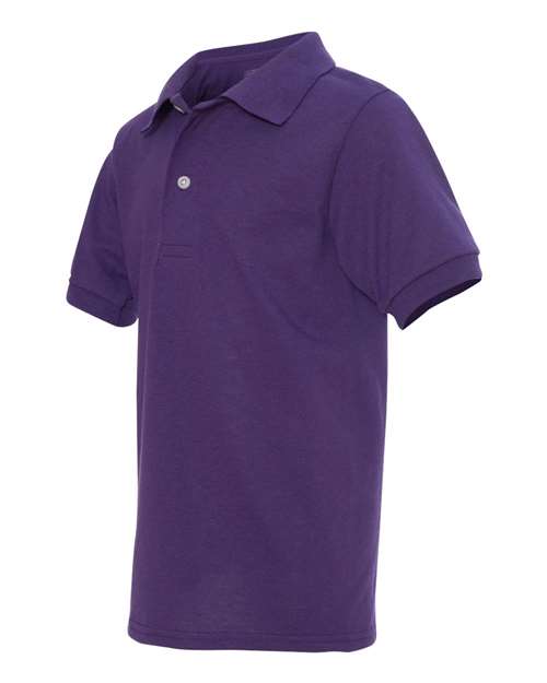 Jerzees Youth SpotShield 50/50 Polo JERZEES
