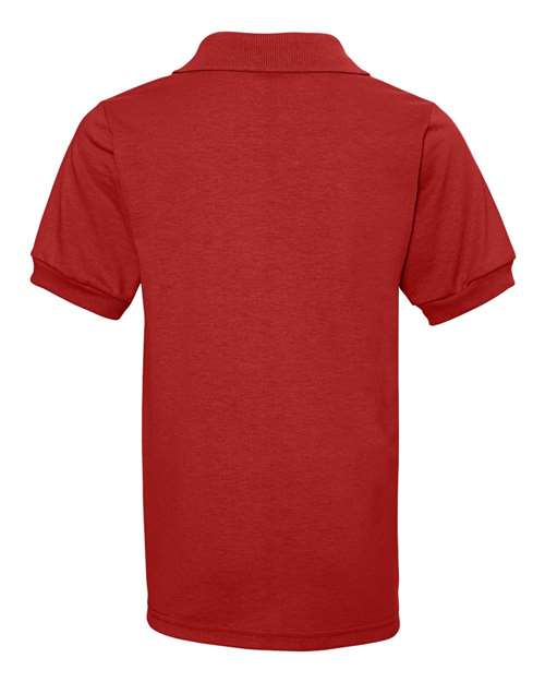 Jerzees Youth SpotShield 50/50 Polo JERZEES